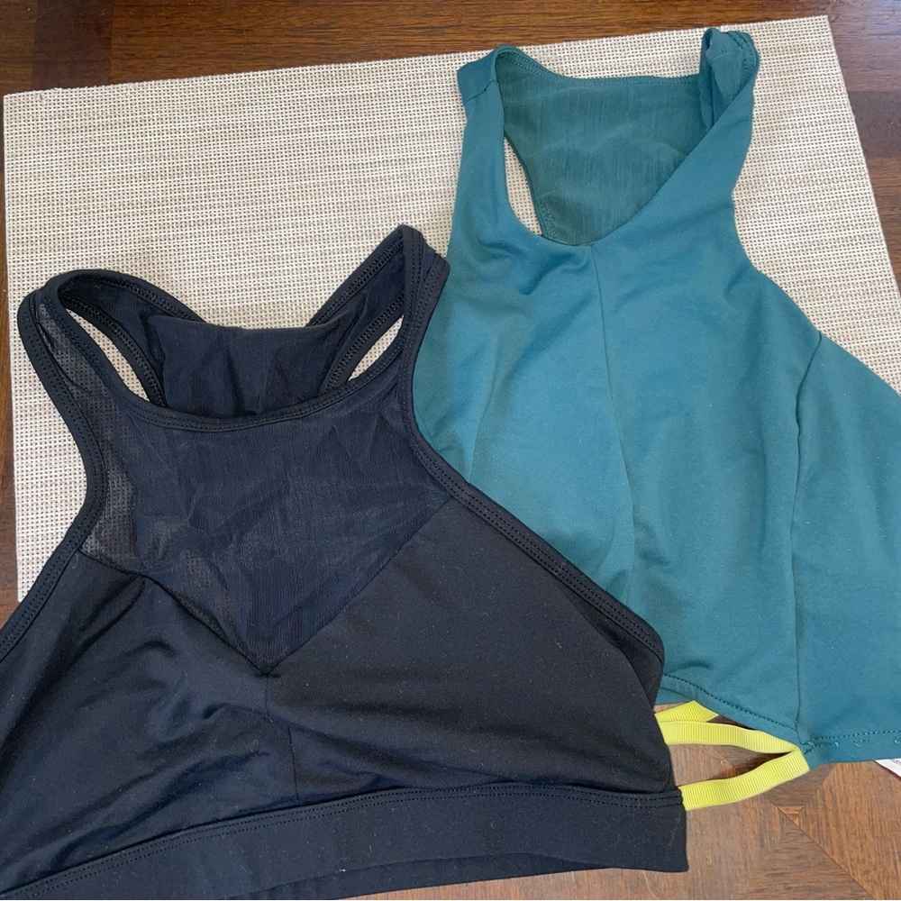 Fabletics Sports Bra Bundle Womens Small Athletic Workout Yoga Bras Lot of 2
